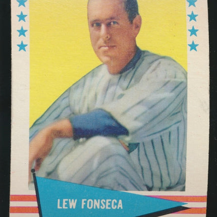 1961 Fleer Baseball Greats #27 Lew Fonseca NMMT c03806