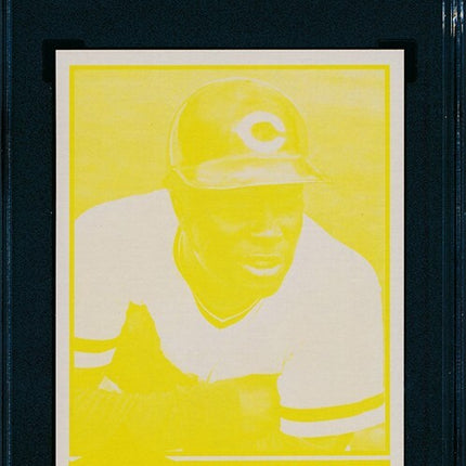 1976 Topps #420 Joe Morgan Progressive Proof set of 10 SGC Graded 76TBB63