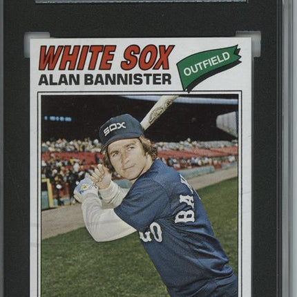 1977 Topps #559 Alan Bannister 9 card progressive proof. 57a