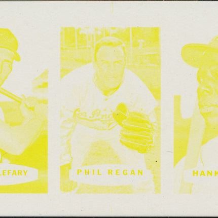 1967 Bazooka Panel #28-30 Acetate Proof Set of 4. Belefary, Regan, H. Aaron