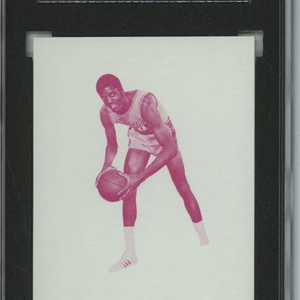 1972 Topps #18 Leroy Ellis 9 card progressive proof. 41a