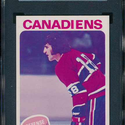 1975/76 Topps Hockey #144 Serge Savard 11 Card Progressive Proof 75THC05