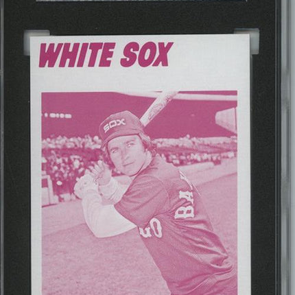 1977 Topps #559 Alan Bannister 9 card progressive proof. 57a