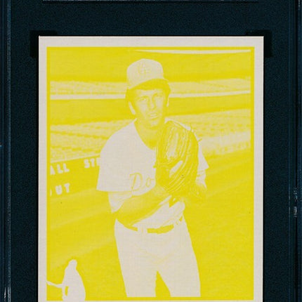 1976 Topps #416 Tommy John Progressive Proof set of 10 SGC Graded 76TBB57