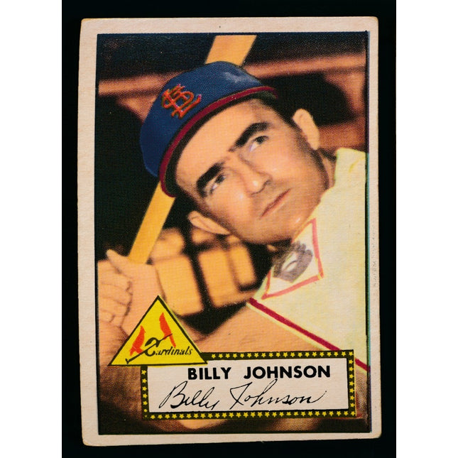 1952 Topps Baseball #83 Billy Johnson Ex c04287