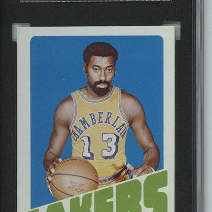 1972 Topps #1 Wilt Chamberlain 9 card progressive proof. 48a