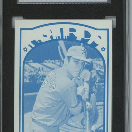 1972 Topps #416 Johnny Edwards 7 card progressive proof. 43a