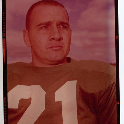 1959-1963 Topps Football Transparency Jimmy Carr Philadelphia Eagles T0049