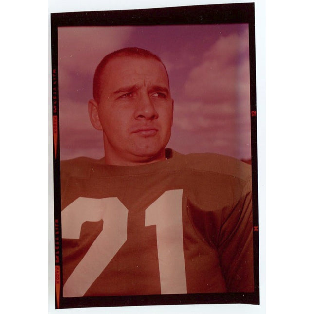 1959-1963 Topps Football Transparency Jimmy Carr Philadelphia Eagles T0049