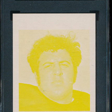 1973 Topps FB 8 Card Progressive Proof #312 Lyle Alzado 73TFB12