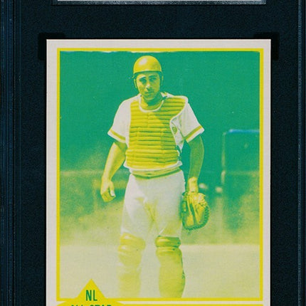1976 Topps #300 Johnny Bench Progressive Proof set of 10 SGC Graded 76TBB60