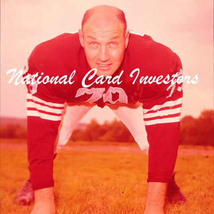 1950's Bob Gain Topps Original Transparencies (3) Browns w/envelope tp00016