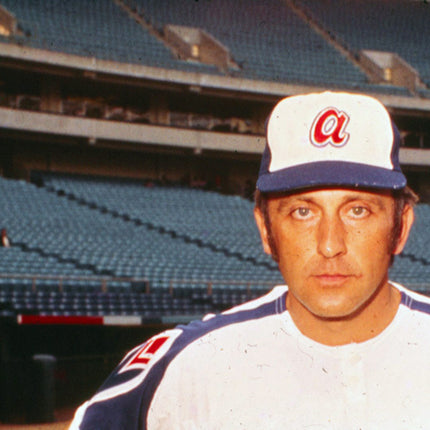 Original UP Press Joe Niekro 60's/70's Slide/Transparency Braves T0411