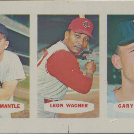 1967 Bazooka Panel #7-9 Acetate Proof Set of 4. Mantle, L.Wagner, G. Peters