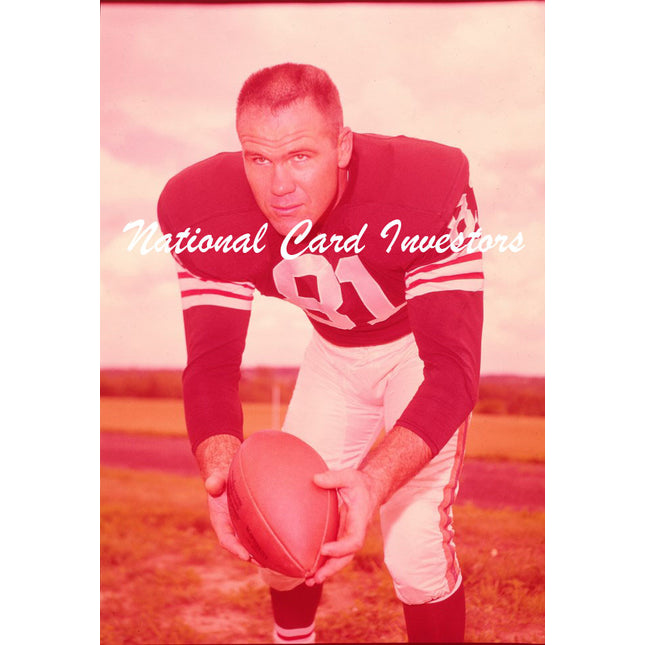 1960's Leon Clarke Topps Original Transparencies (2) Browns w/envelope tp00025