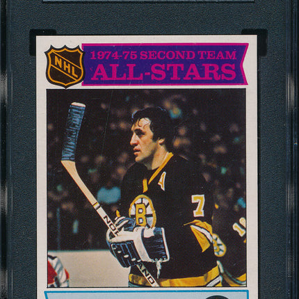 1975/76 Topps Hockey #292 Phil Esposito A.S.11 Card Progressive Proof 75THC03