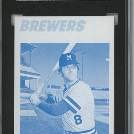 1977 Topps #553 Jack Heidmann 9 card progressive proof. 49a