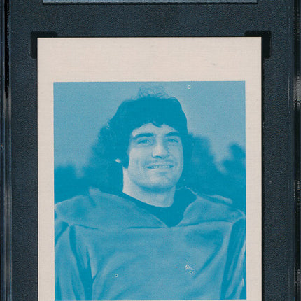 1973 Topps FB 8 Card Progressive Proof #396 Fred Willis 73TFB01