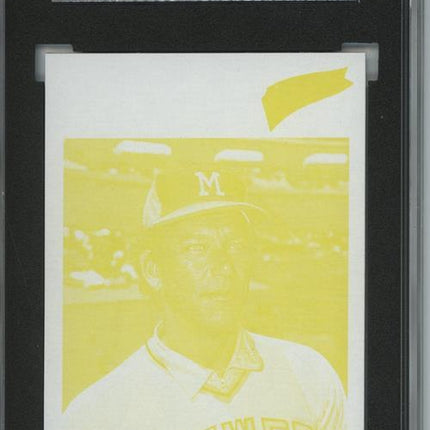 1977 Topps #26 Ray Sadecki 9 card progressive proof. 56a