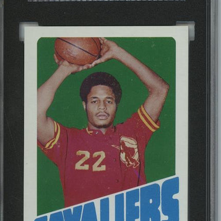 1972 Topps #90 Austin Carr 9 card progressive proof. 9a