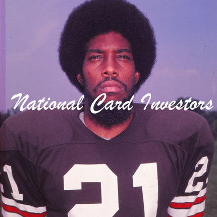 1975 Van Green Topps Original Transparencies (2) Browns w/envelope tp00013