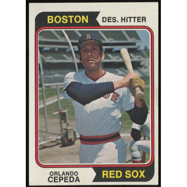 1974 Topps Baseball #83 Orlando Cepeda NM++ c01746