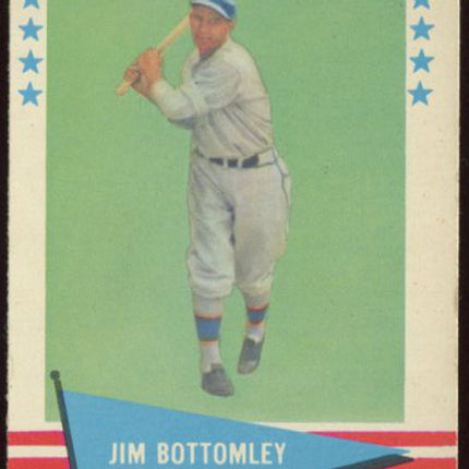 1961 Fleer Baseball #9 Jim Bottomley EXMT c00488