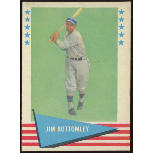 1961 Fleer Baseball #9 Jim Bottomley EXMT c00488