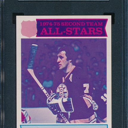 1975/76 Topps Hockey #292 Phil Esposito A.S.11 Card Progressive Proof 75THC03