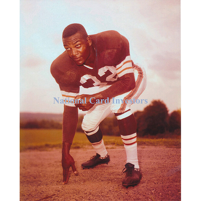 Early 60's Jim Brown 8x10 Color Photo from original Negative ph015