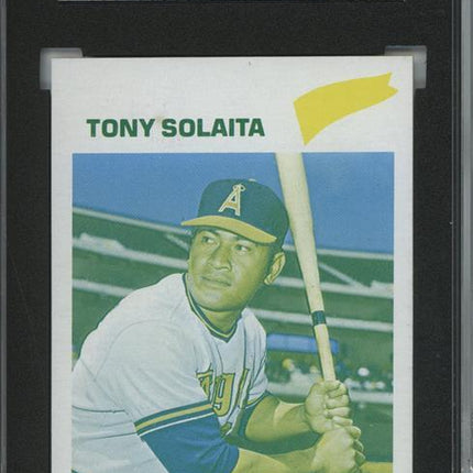 1977 Topps #482 Tony Solaita 9 card progressive proof. 43a