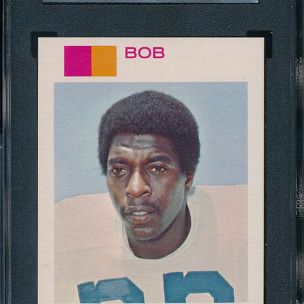 1973 Topps FB 8 Card Progressive Proof #274 Bob Hayes 73TFB04
