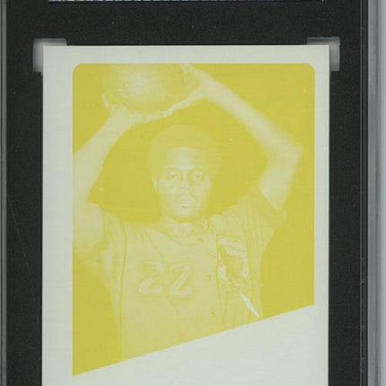 1972 Topps #90 Austin Carr 9 card progressive proof. 9a