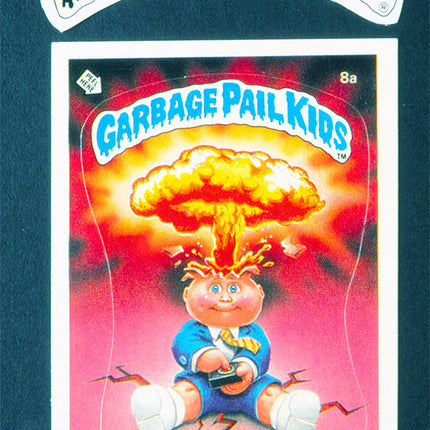 Original 1985 Topps Garbage Pail Kids Adam Bomb Color Slide TP00106