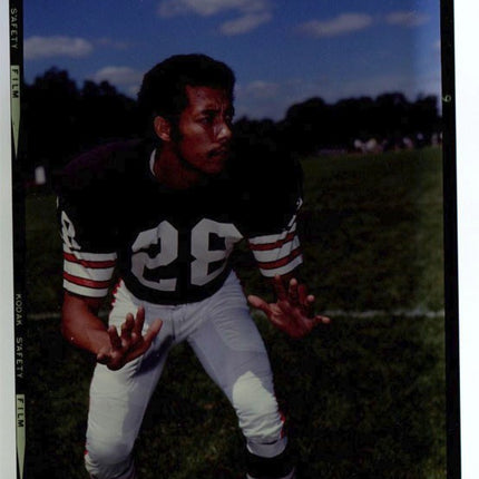 1976 Topps Football Transparency Ben Davis Browns T0120