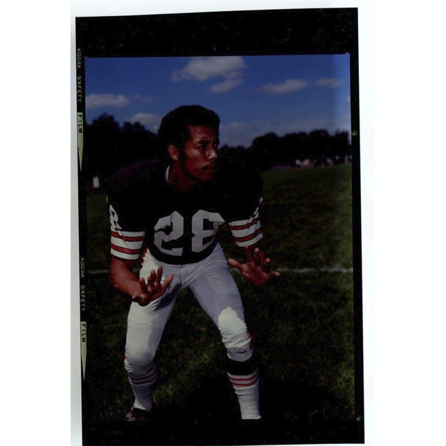 1976 Topps Football Transparency Ben Davis Browns T0120