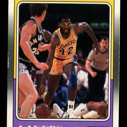 1989 Fleer Basketball #70 James Worthy NMMT c03120