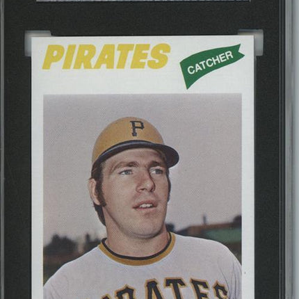 1977 Topps #197 Ed Ott 9 card progressive proof. 63a