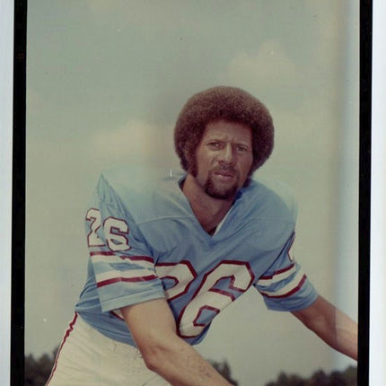 1973 Topps Football Transparency Larry Egglin Oilers T0261