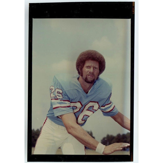 1973 Topps Football Transparency Larry Egglin Oilers T0261