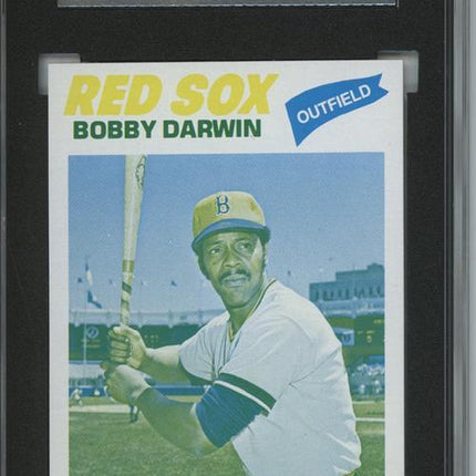 1977 Topps #617 Bobby Darwin 9 card progressive proof. 64a