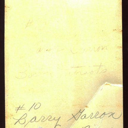 1964 Topps Football Original Flexichrome #10 Larry Garron Patriots T0198