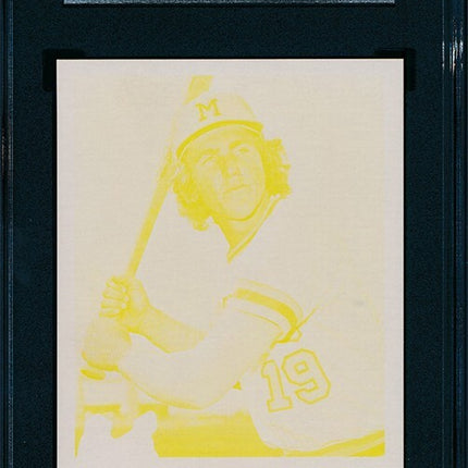 1976 Topps #316 Robin Yount Progressive Proof set of 10 SGC Graded 76TBB64