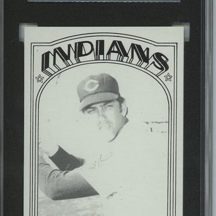 1972 Topps #470 Ray Fosse 7 card progressive proof. 12a