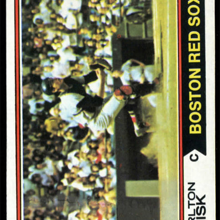 1974 Topps Baseball #105 Carlton Fisk NMMT c01708
