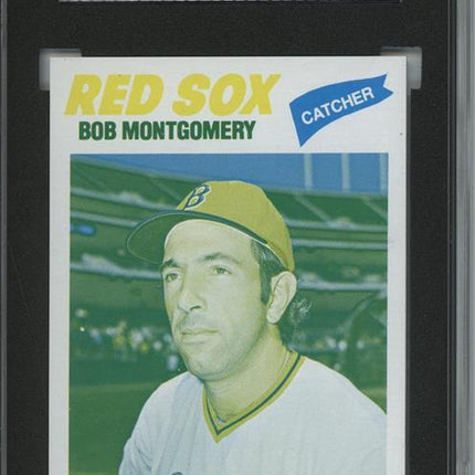 1977 Topps #288 Bob Montgomery 9 card progressive proof. 52a
