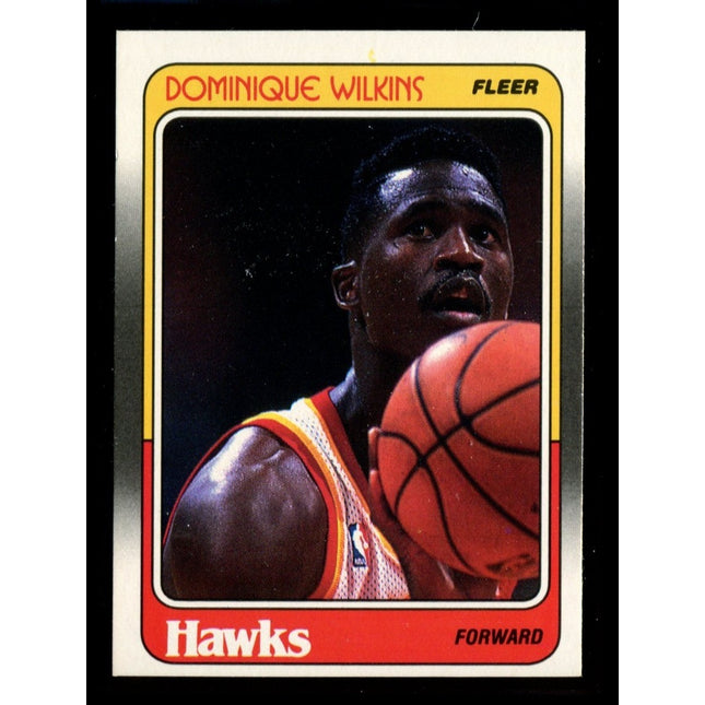 1989 Fleer Basketball #5 Dominique Wilkens NMMT c03125