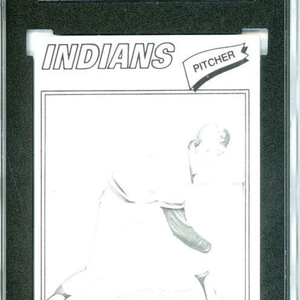 1977 Topps #147 Jackie Brown 9 card progressive proof. 18a