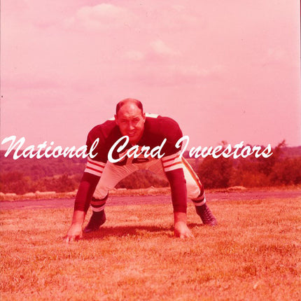 1950's Bob Gain Topps Original Transparencies (5) Browns w/envelope tp00023
