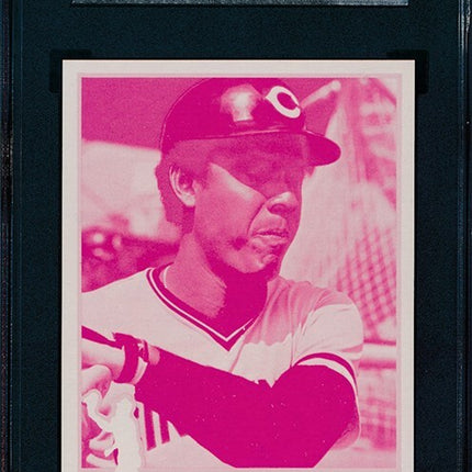 1976 Topps #325 Tony Perez Progressive Proof set of 10 SGC Graded 76TBB65